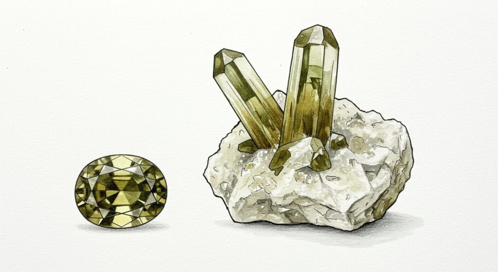 Stone Clinozoisite02