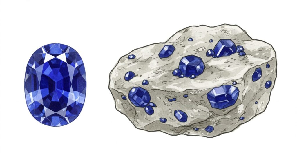 Stone Corundum02