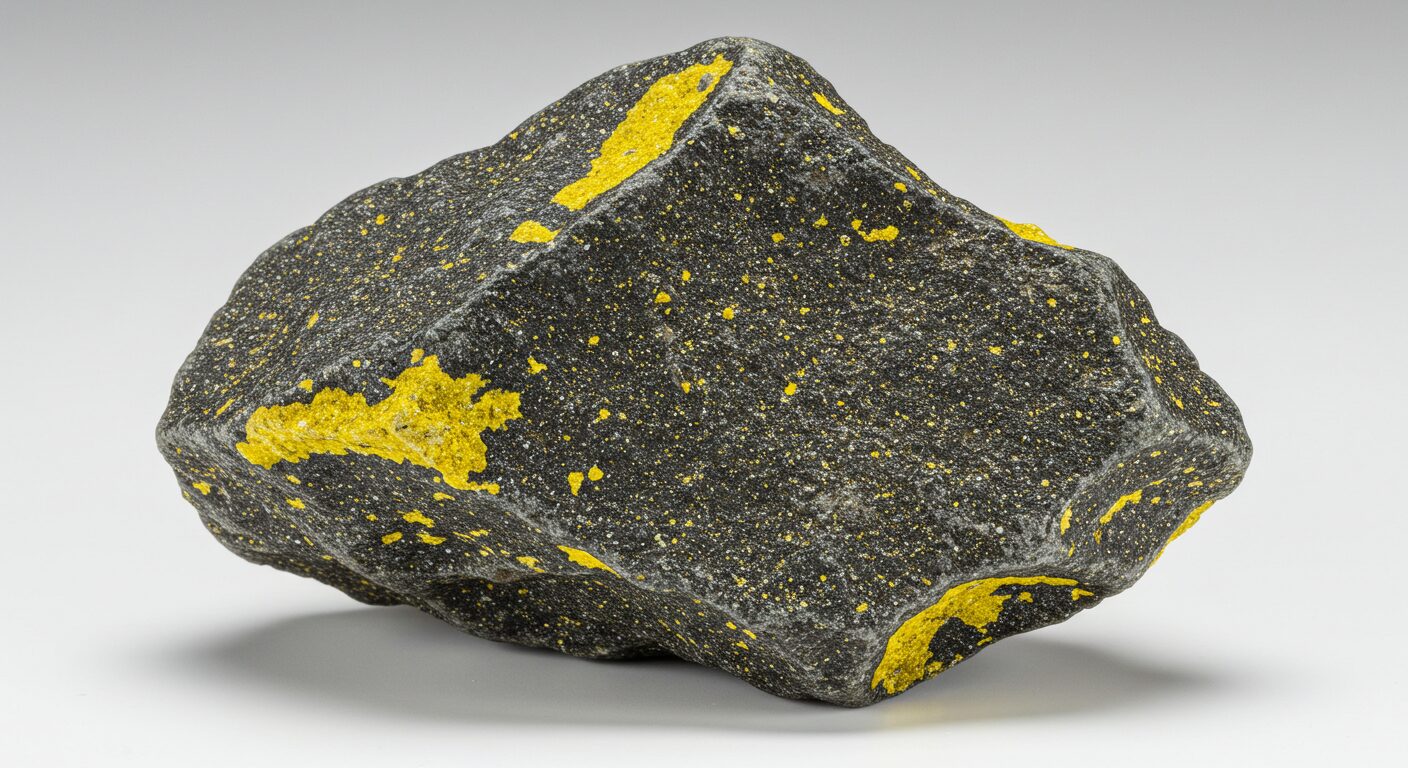 Stone Ferrimolybdite01