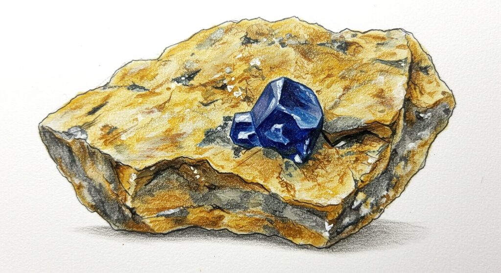 Stone Gahnite02